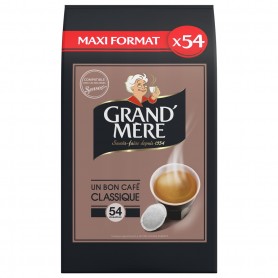 GRAND MERE  CLASSIQUE CAFE EN DOSETTES X 54 - 356 GR
