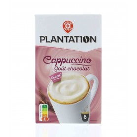 CAPPUCCINO CHOCOLAT 8 SACHETS- PLANTATION- 144GR