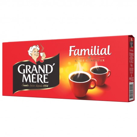 GRAND MERE FAMILIAL CAFE MOULU 4X250 GR