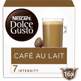 Capsules NESCAFE DOLCE GUSTO Café au Lait Boîte de 16 capsules 160g