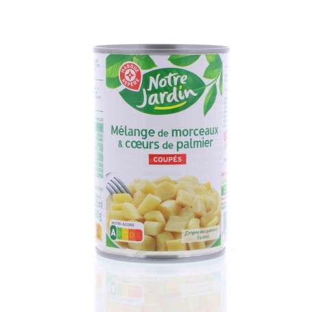 MORCEAUX ET COEURS PALMIER 250G PNE(1066370)