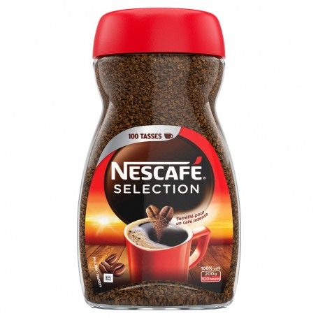 NESCAFÉ Sélection, Café Soluble, Flacon de 200g