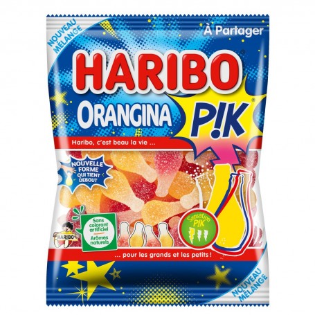 Bonbons acidulés HARIBO Orangina PIK 250g