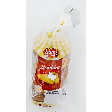 Madeleines nature x20 - YAMI - 480g