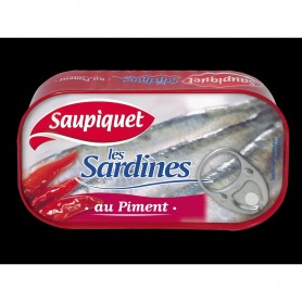 Les Sardines au piment - 120 g