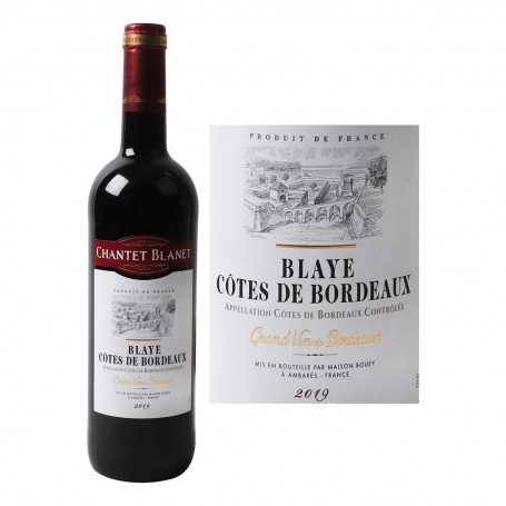 AOP BLAYE COTES DE BORDEAUX 75CL(1052294)