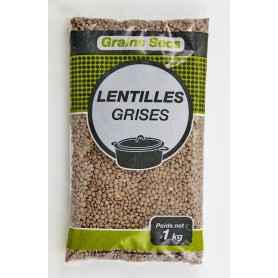 Lentilles grises - 1kg