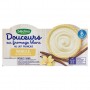 BLEDINA DOUCEURS AU FROMAGE BLANC Vanille de Madagascar 4x100g de 6 à 36 mois