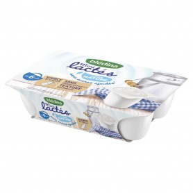 BLEDINA Mini lactés Saveur Nature sans sucre 6x55g Dès 6 mois