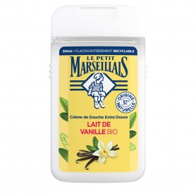 LE PETIT MARSEILLAIS DOUCHE EXTRA DOUX LAIT DE VANILLE BIO 250 ML