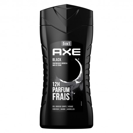 Axe Gel Douche Homme 5 en 1 Black 250ml