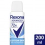 Rexona Déodorant Femme Spray Anti-Transpirant 72H Cotton Dry 200ml
