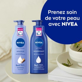 Lait Corps Nourrissant Peaux très sèches Huile d'Amande NIVEA le flacon de 250ml