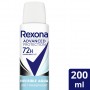 Rexona Déodorant Femme Spray Anti-Transpirant 72H Invisible Aqua 200ml