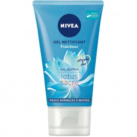 Gel Nettoyant Visage Fraîcheur Peaux Normales à Mixtes NIVEA le tube de 150ml