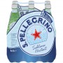 S.PELLEGRINO eau minéral naturelle gazeuse 6 x 1L PET