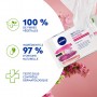 Lingettes Démaquillantes Visage  Yeux Peaux Sèches NIVEA le sachet de 20