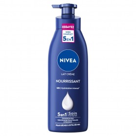 Lait Corps Nourrissant Peaux très sèches Huile d'Amande NIVEA le flacon de 400ml