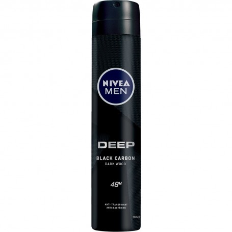 Déodorant Spray Homme Anti-transpirant 72H Deep NIVEA MEN le spray de 200ml