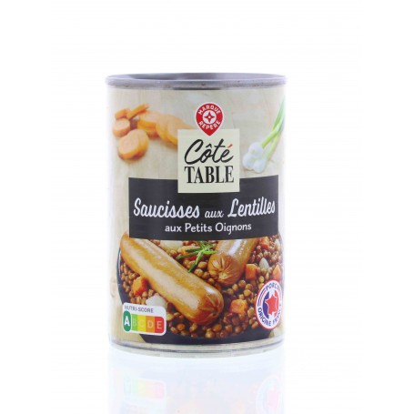 SAUCISSES LENTILLES 420G(1069562)