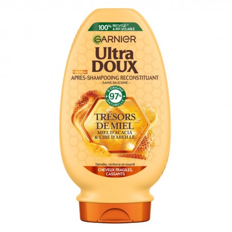 GARNIER ULTRA DOUX TRESOR MIEL APRES-SHAMPOING 250ML