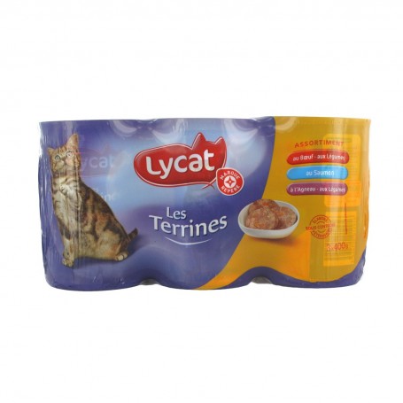 TERRINE BF/LEGAGN/LEG SAUM 3X400G(1038346)