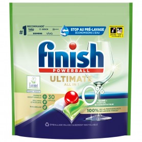 FINISH Capsules Lave-vaisselle Ultimate 0% x30