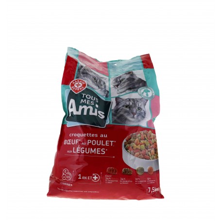 CROQUETTES BOEUF POULET LEG 7.5KG(1052221)