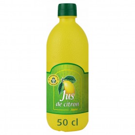 Jus de citron à base de concentré 50 cl