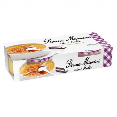 Dessert Crème Brûlée Vanille 2x100g