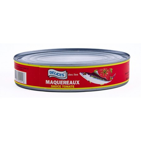 Maqueraux à la sauce tomate - DELICES DES ILES - 425g