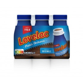 Lait chocolat - LOVELAC - 6x25cl