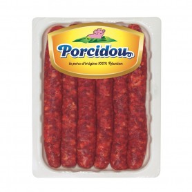 BARQUETTE MERGUEZ DE PORC X6 330G PORCIDOU