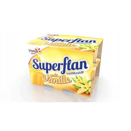 Super flan x12 - L'ÎLE AU CARAMEL - 1,2kg