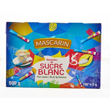 Buchettes de sucre blanc - MASCARIN - 500g