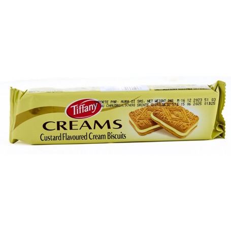 Biscuits fourrés à la vanille - TIFFANY - 84g