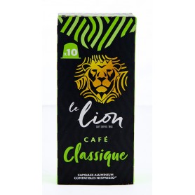 Café capsule classique - LE LION - x10