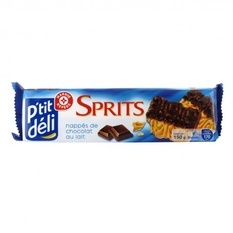 SPRITS NAPPES DE CHOCO AU LAIT 150G(1068673)