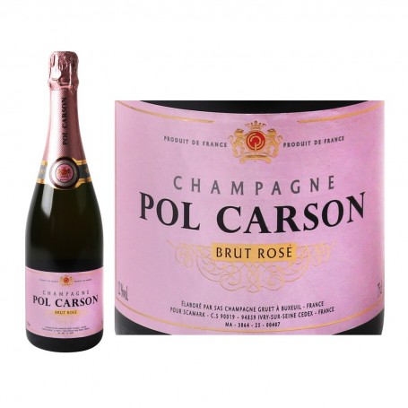CHAMPAGNE BRUT ROSE 75CL(1056277)
