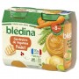 BLEDINA POTS SALES Jardinière de légumes Poulet 2x200g Dès 8 mois
