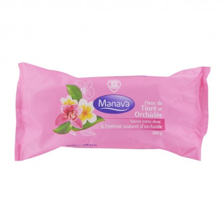 SAVON FLEUR DE TIARE ORCHIDEE 100G(1063440)
