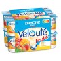 Velouté fruix mangue, fraise, pêche, framboise x12 - DANONE - 1,5kg