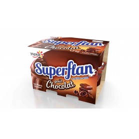 Superflan chocolat x12 - YOPLAIT - 1,2kg