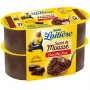 La Laitiere Secret de Mousse Chocolat noir 4x59g