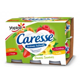 YAOURT CARESSE- DOUCE SAVEUR 12X125G YOPLAIT