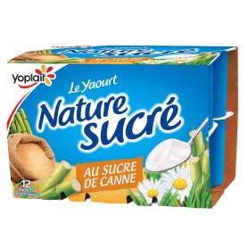 Yaourt sucré x12 - YOPLAIT -  1,5kg