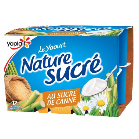 Yaourt sucré x12 - YOPLAIT -  1,5kg