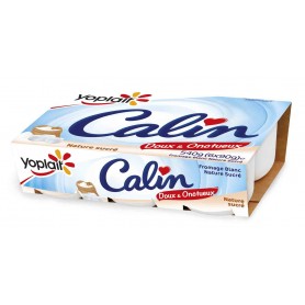 Fromage blanc nature sucré X6 - CALIN - 540G