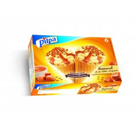 CONE PILPA CARAMEL X6 456G