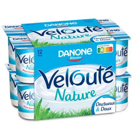 Velouté nature x12 - DANONE - 1,5kg